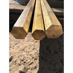 Латунный шестигранник 32мм тянутый ЛМц58-2 ГОСТ 2060-2006