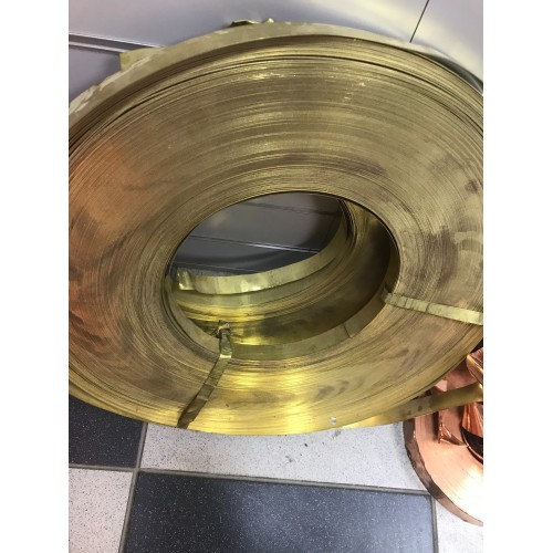 Лента латунная 0,15х300 мм Л63 мягкая