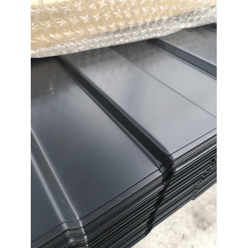 Профнастил окрашенный с 2-х сторон 0.5х1100х2000 RAL 8017 С20